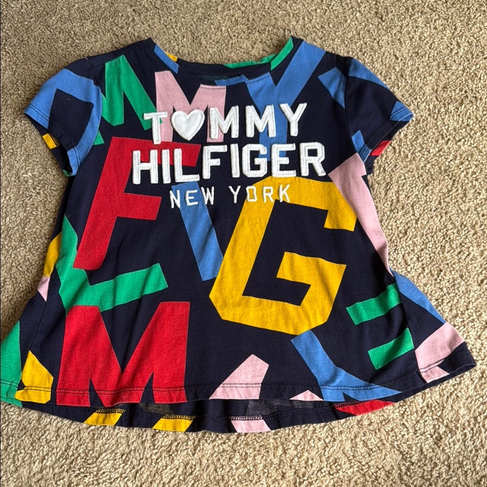Tommy Hilfiger Kids Colorful Graphic T-Shirt